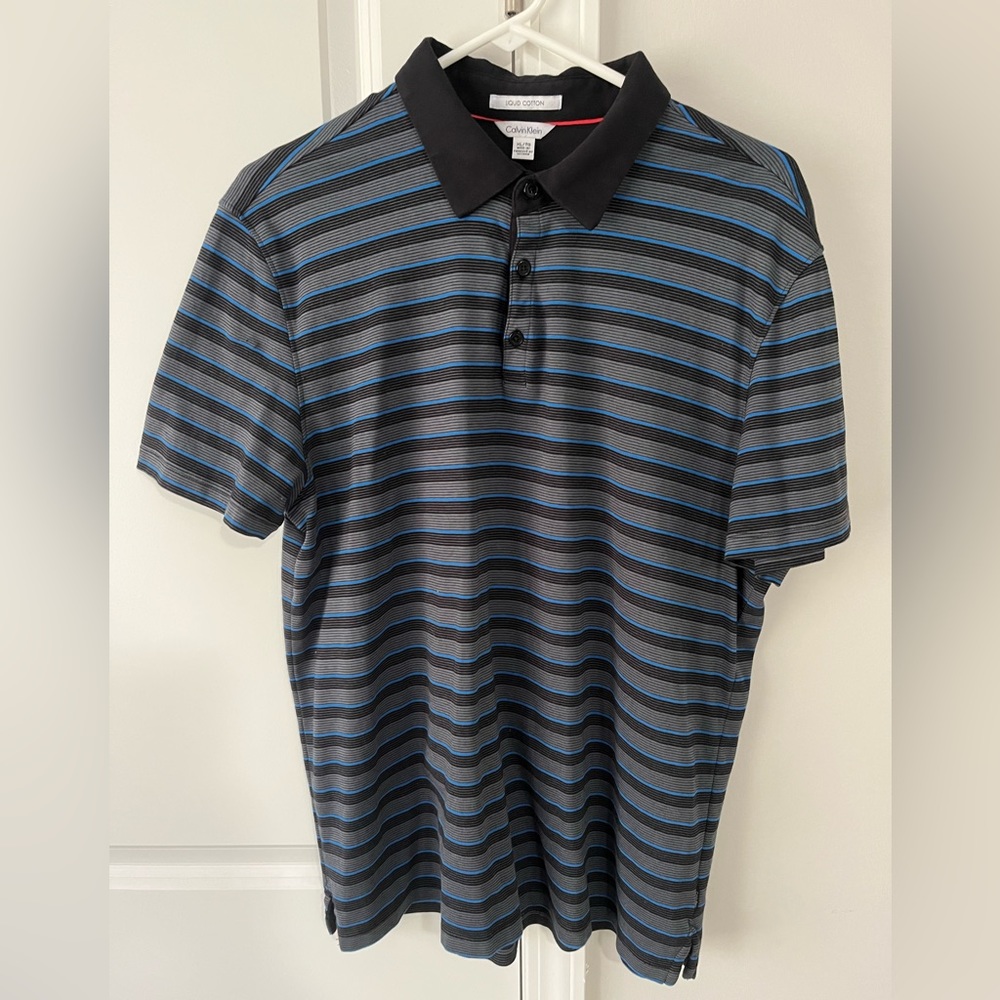 Calvin Klein Polo TShirt Men Size XL